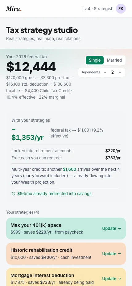 Tax-Strategy Studio